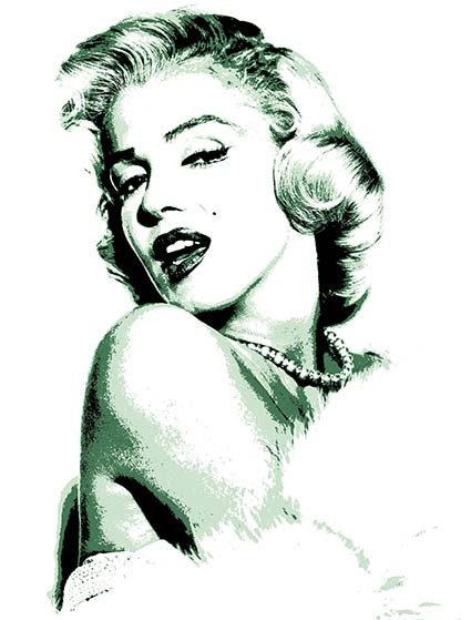 T100 Regular Fit Printed T-Shirt Marilyn Monroe