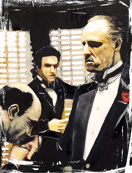 T45 Regular Fit Printed T-Shirt Godfather
