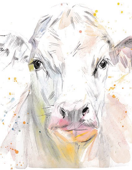 Cow Photo Print t shirt - London
