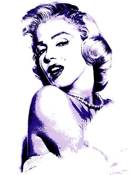 T98 Regular Fit Printed T-Shirt Marilyn Monroe