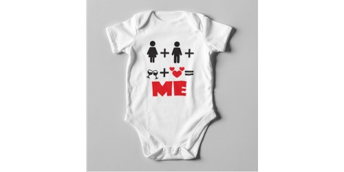 B44 Short Sleeve Baby Bodysuit