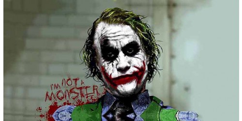 R1062 Joker Canvas Wall Art Canvas Print Pop Art 