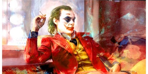 Joker Canvas Wall Art online London