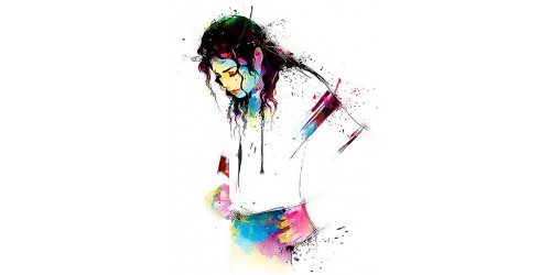 T151 Regular Fit Printed T-Shirt Michael Jackson