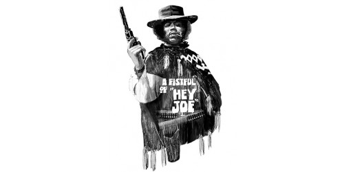 T233 Regular Fit Printed T-Shirt Jimi Hendrix