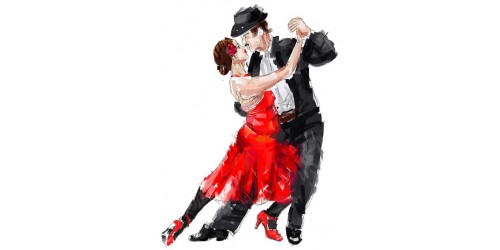 T361 Regular Fit Printed T-Shirt Dancers