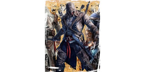 T411 Regular Fit Printed T-Shirt Assassin's Creed