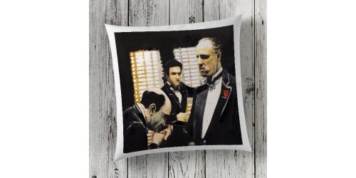 C45 Cushion Cover Sublimation Print Godfather
