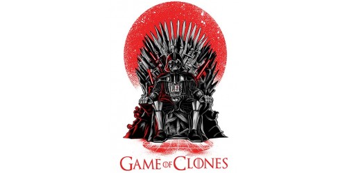 T461 Regular Fit Printed T-Shirt Game of Thrones Darth Vader