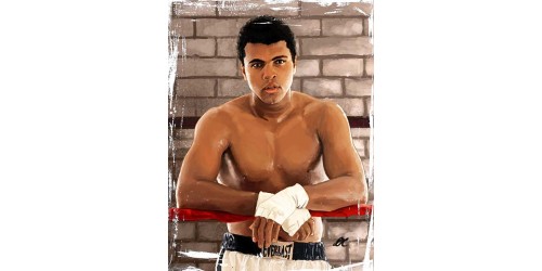 T463 Regular Fit Printed T-Shirt Muhammad Ali