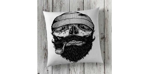 C46 Cushion Cover Sublimation Print Skull