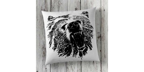 C50 Cushion Cover Sublimation Print Bear