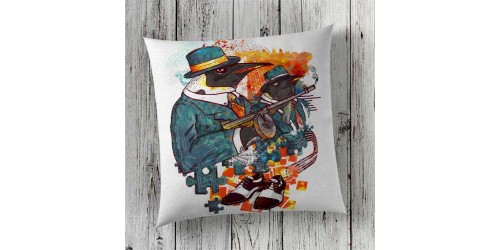 C53 Cushion Cover Sublimation Print Penguins