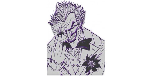 T54 Regular Fit Printed T-Shirt Joker