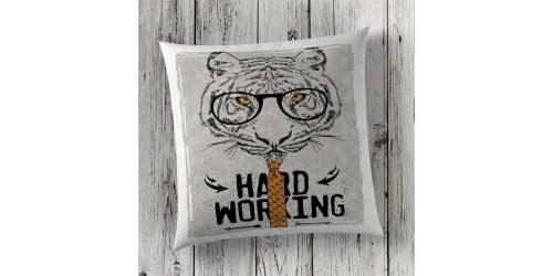C88 Cushion Cover Sublimation Print Tiger