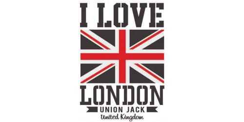T91 Regular Fit Printed T-Shirt London Union Jack
