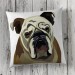  Cushion Cover Sublimation Print Bulldog