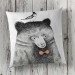 bear cushion  print  wall art london