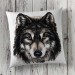 Print Wolf in Cushion Cover London