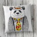 Print Panda in Cushion Cover London