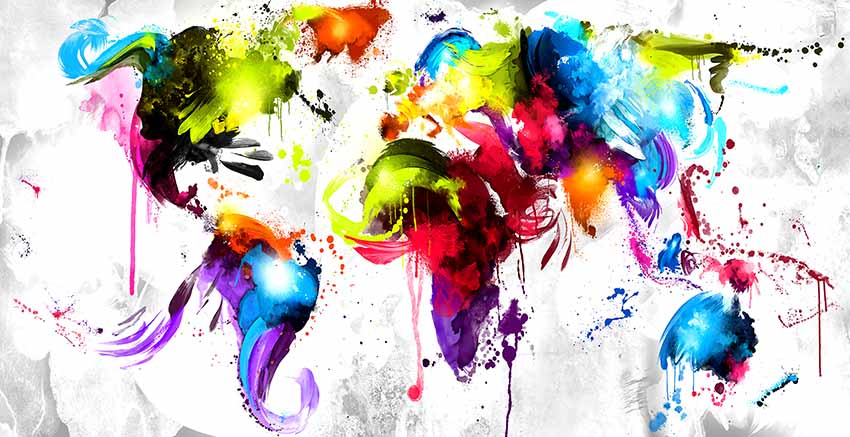 Abstract Canvas Wall Art