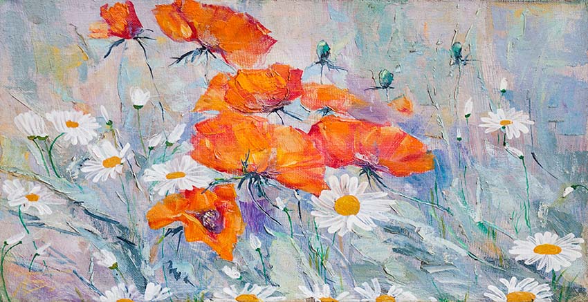 Flower Canvas Wall Art Canvas Print