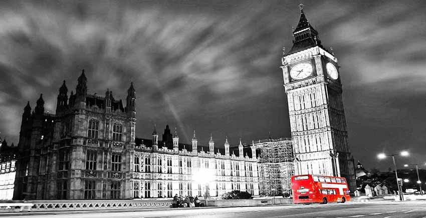 London Big Ben Canvas Wall Art Canvas Print