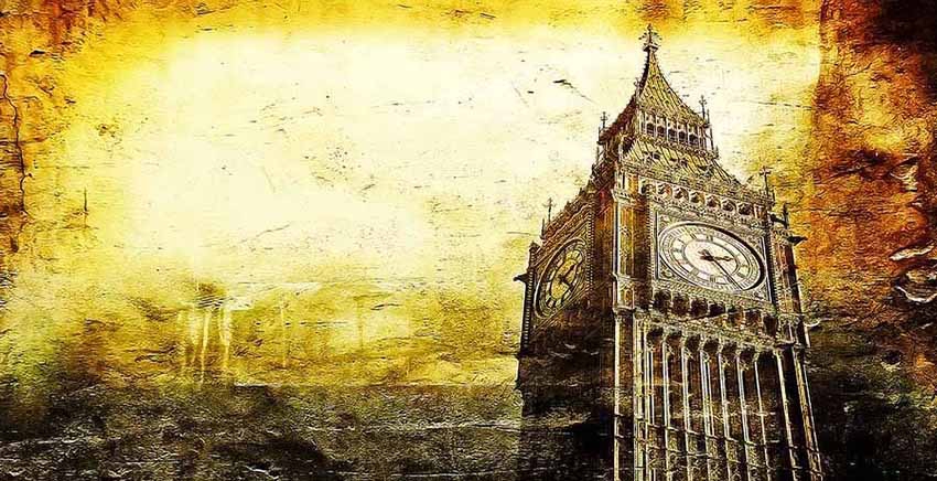 London Big Ben Canvas Wall Art Canvas Print
