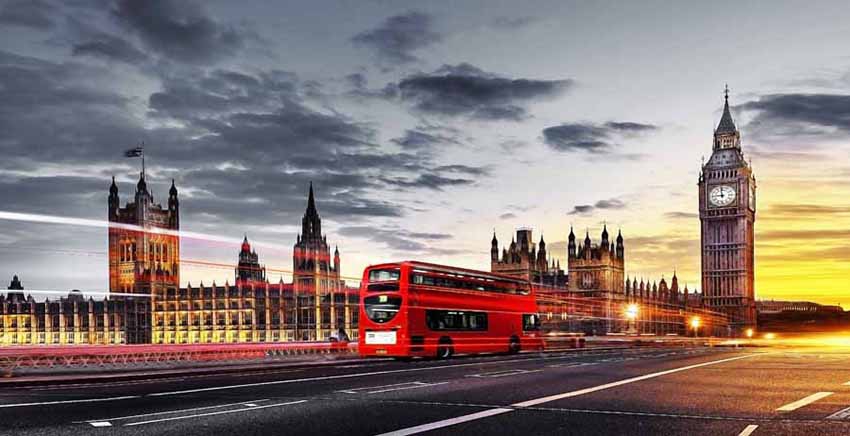 London Big Ben Canvas Wall Art Canvas Print