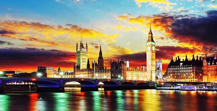 London Big Ben Canvas Wall Art Canvas Print