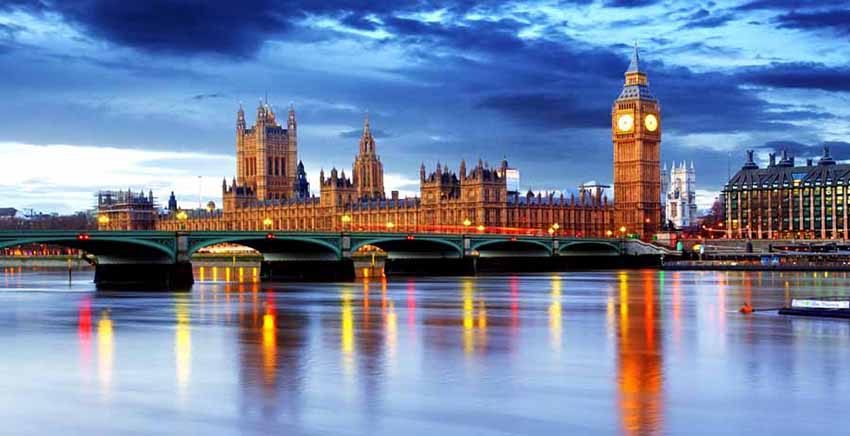 London Big Ben Canvas Wall Art Canvas Print