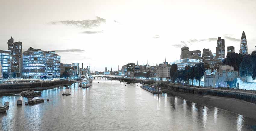London Canvas Wall Art Canvas Print