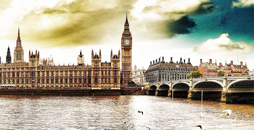 London Canvas Wall Art Canvas Print