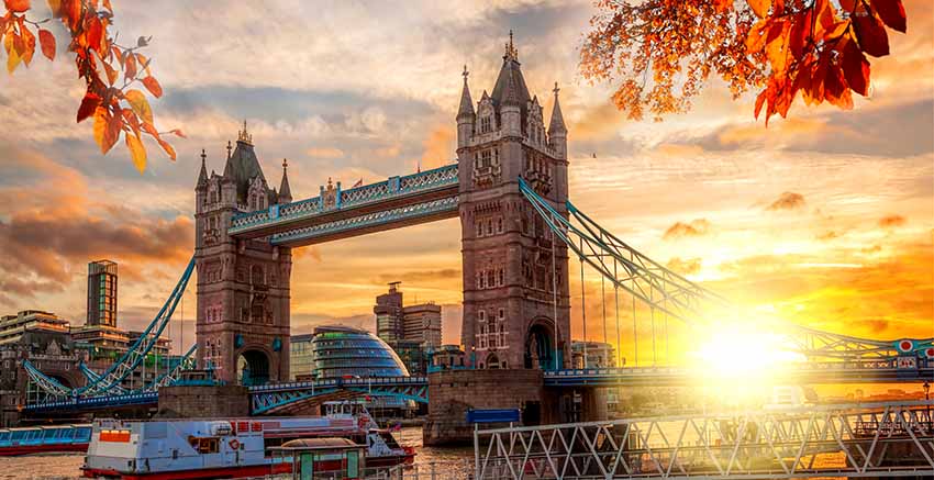 London Tower Bridge Canvas Wall Art Canvas Print