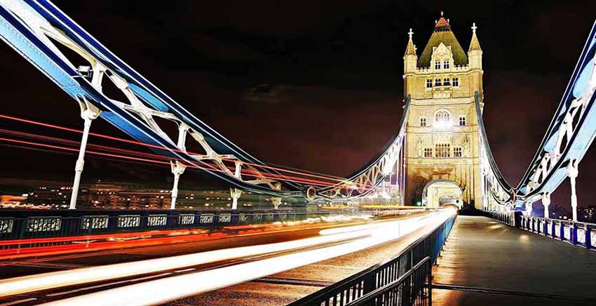 London Tower Bridge Canvas Wall Art Canvas Print