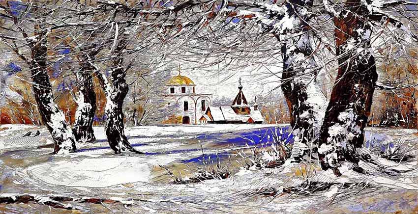 Canvas Wall Art Canvas Print Oil Paint Effect