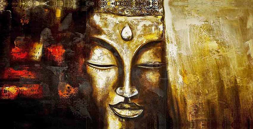 Buddha Canvas Wall Art Canvas Print