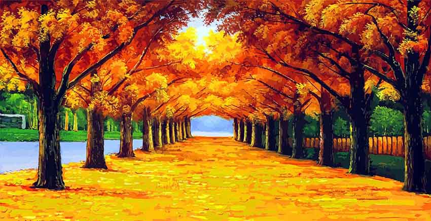 Canvas Wall Art Canvas Print Autumn
