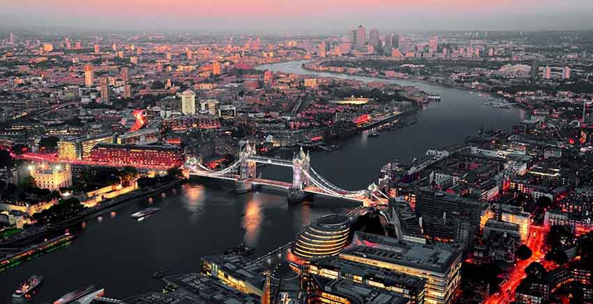 Canvas Wall Art Canvas Print London night