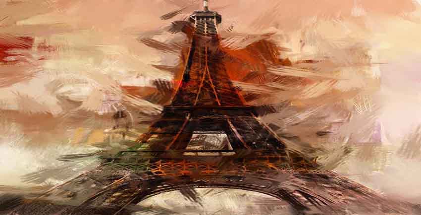 Canvas Wall Art Canvas Print paris eiffel tower