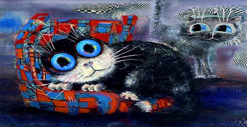 Canvas Wall Art Canvas Print Cat