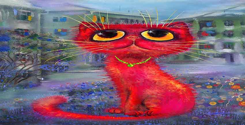 Canvas Wall Art Canvas Print Cat
