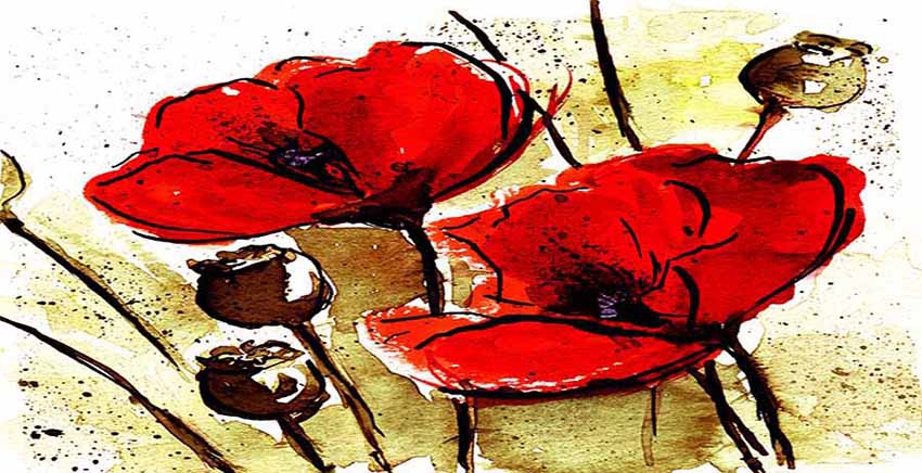 Canvas Wall Art Canvas Print Oil Paint Effect