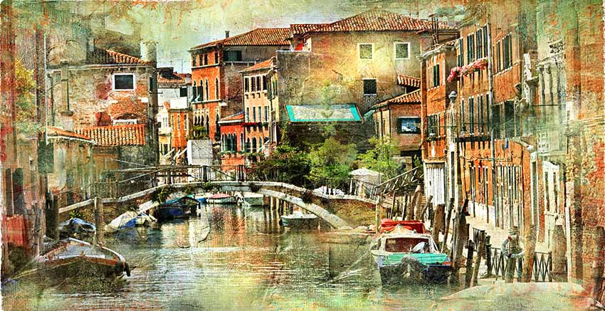 City Canvas Wall Art Canvas Print