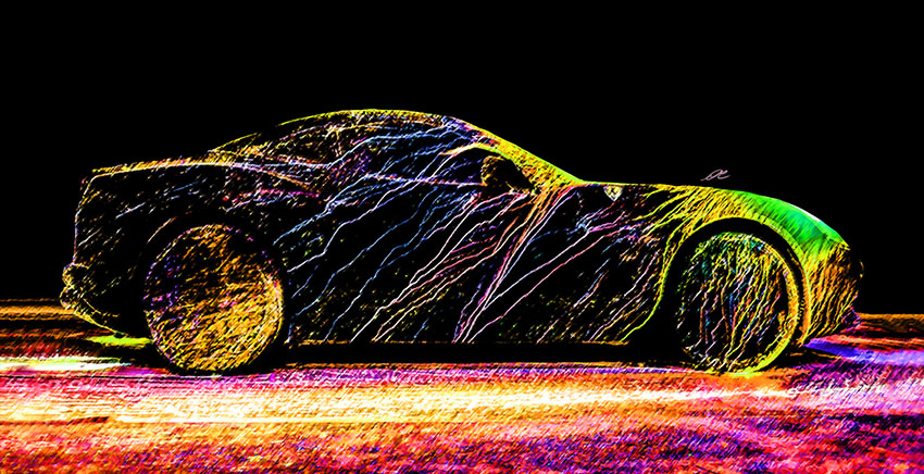 Car Canvas Wall Art Canvas Print