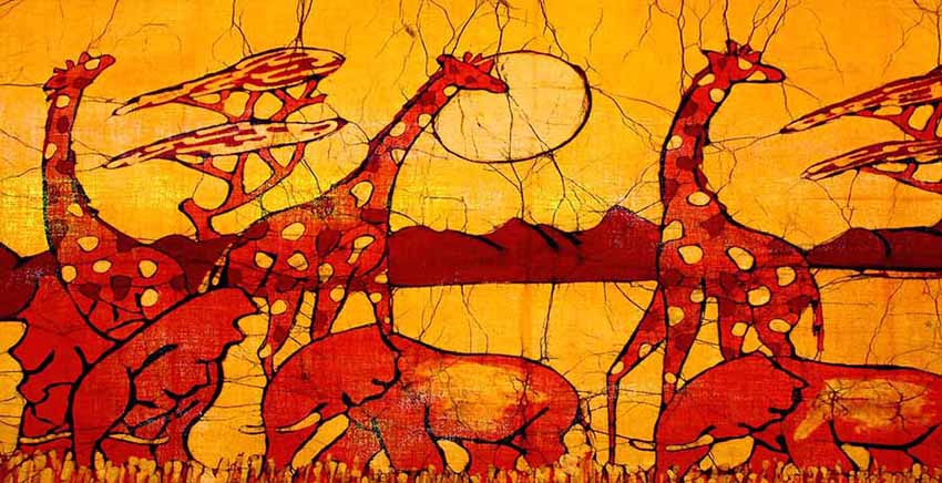 Canvas Wall Art Canvas Print African Animals