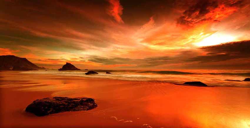 Sunset Canvas Wall Art Canvas Print