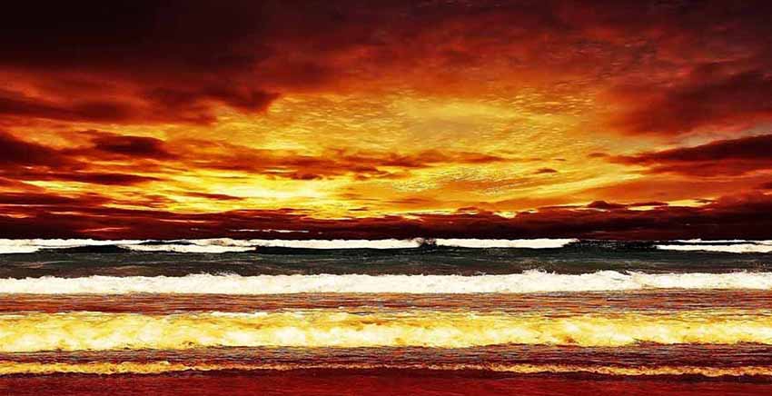 Sunset Canvas Wall Art Canvas Print