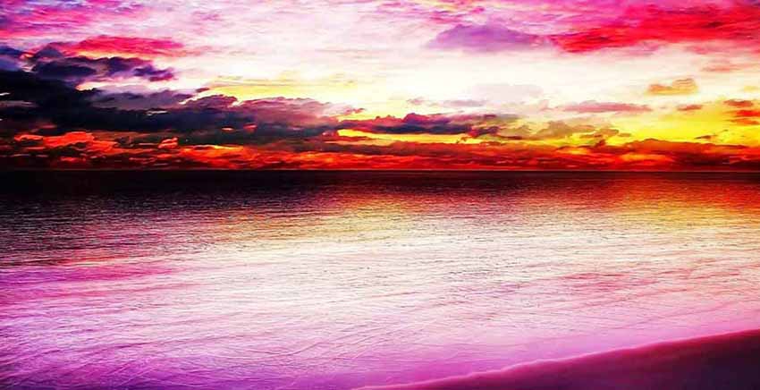 Sunset Canvas Wall Art Canvas Print