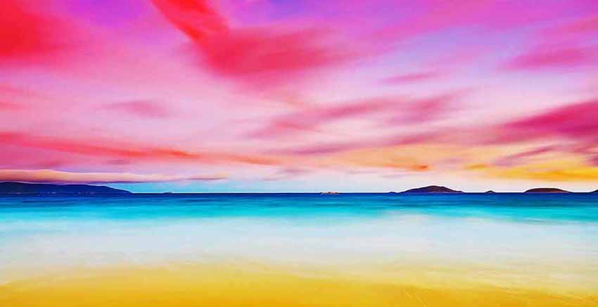 Sunset Canvas Wall Art Canvas Print